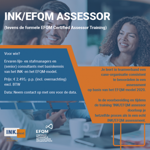 INK-EFQM Assessor pag trainingen2