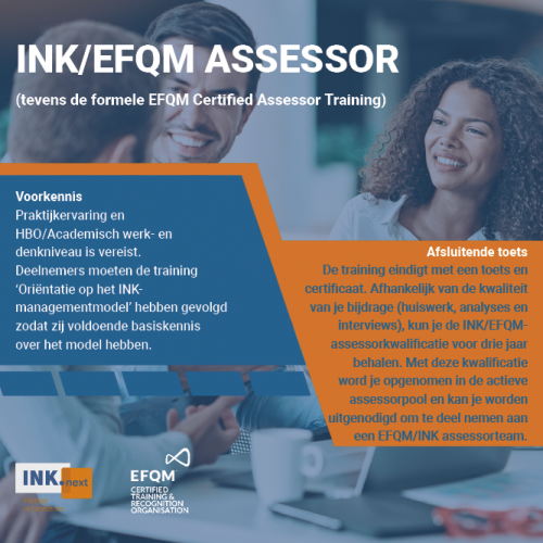 INK-EFQM Assessor pag trainingen4